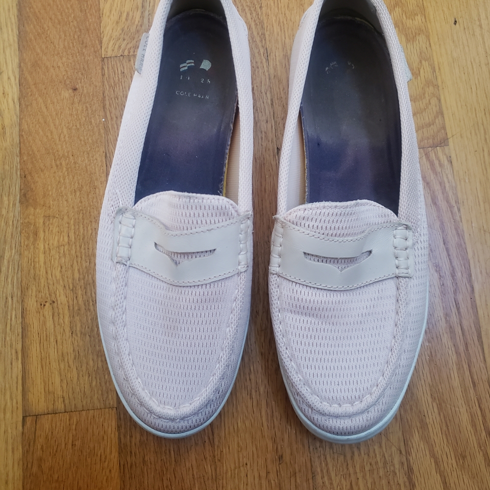 Cole Haan Women's Light Pink Penny Loafers